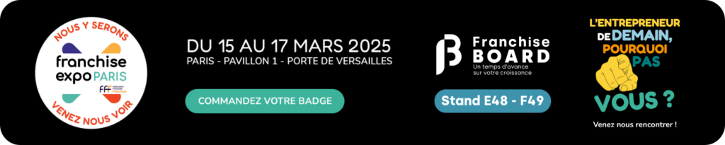 Participation au salon Franchise Expo Paris 2025