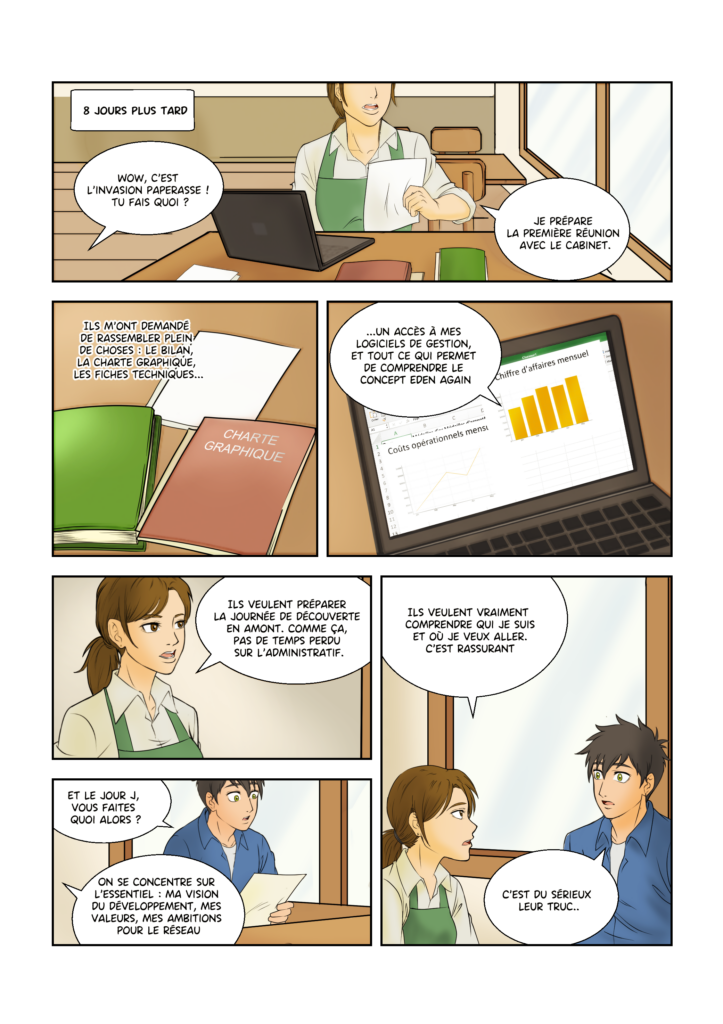 Chapitre 1, page 8 : guide devenir franchiseur