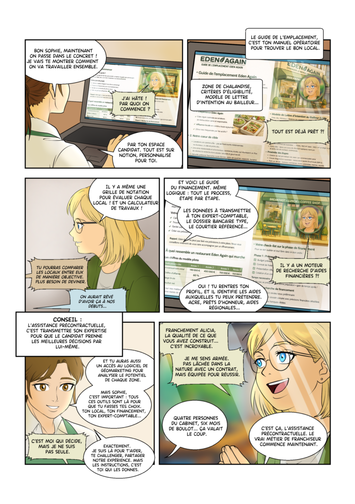 Chapitre 3, page 36 : guide devenir franchiseur