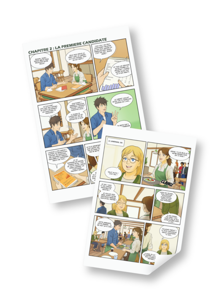 Chapitre 2 : devenir franchiseur - la première candidate