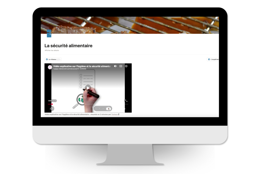 vidéo pour manuel opératoire franchise