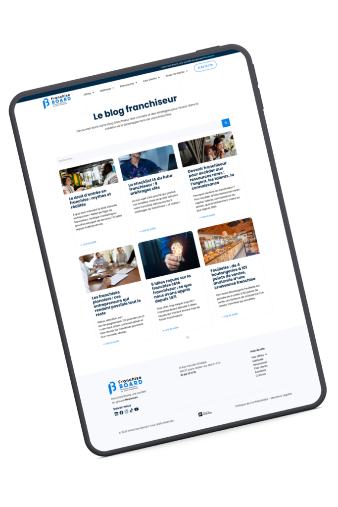 les informations essentielles à savoir pour devenir franchiseur