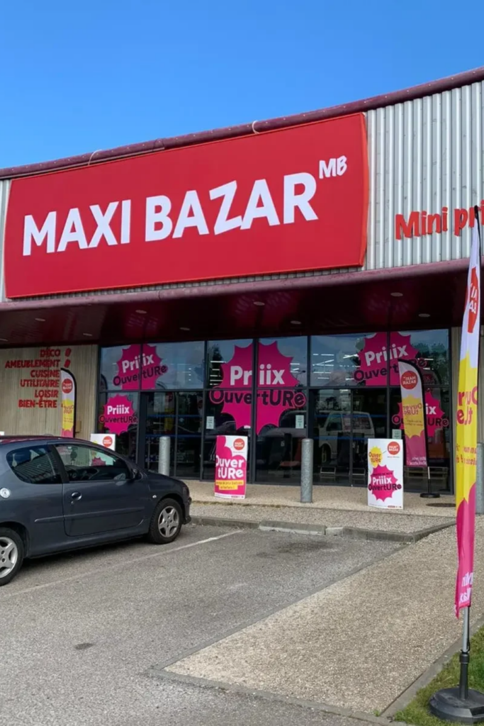 Enseigne Maxi Bazar