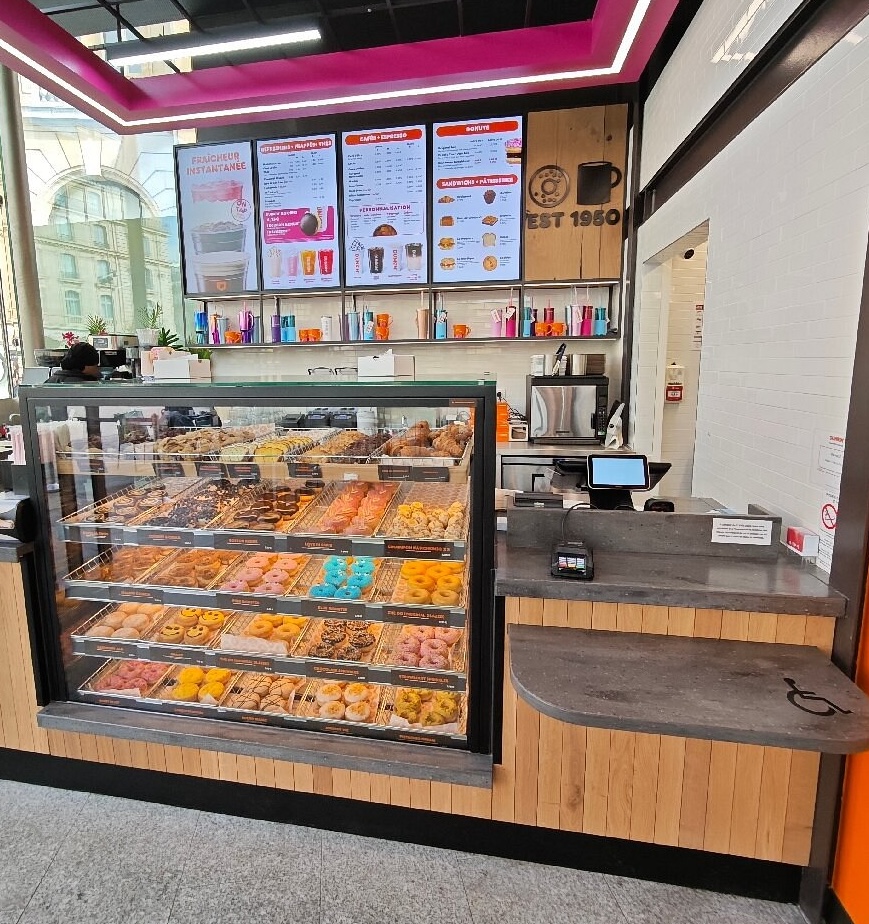 coffee shop dunkin' France