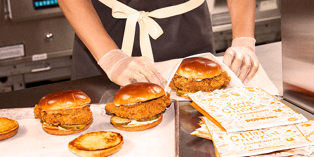 Popeyes poulet frit